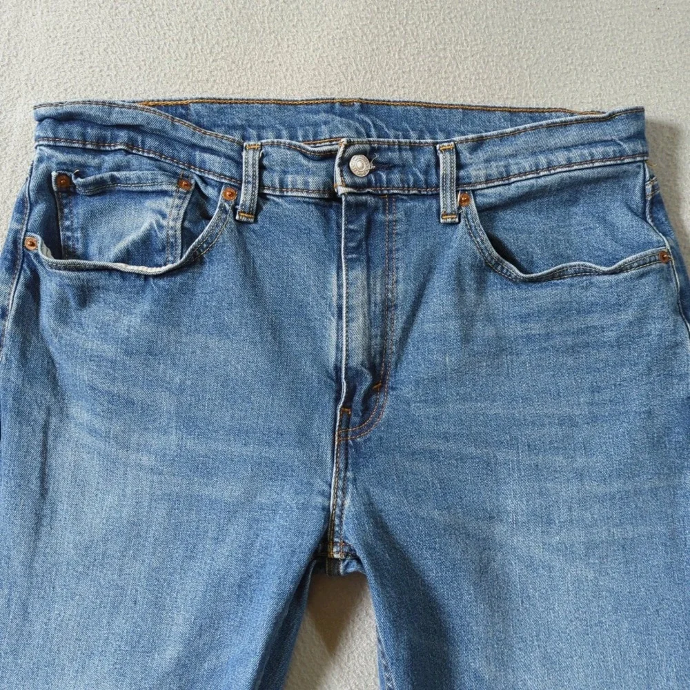 Levi's Men Straight Jeans - Light Blue Denim